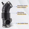 Air Cleaner Intake Hose Tube with Clamps for 2001-2003 Infiniti