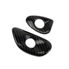 Fewshaw Carbon Fiber Style Interior Door Handle Button Trims Cover