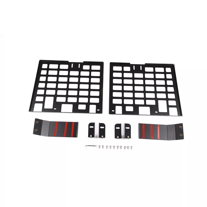 car-attention Rear Side Window MOLLE Storage Flank Panel For Land