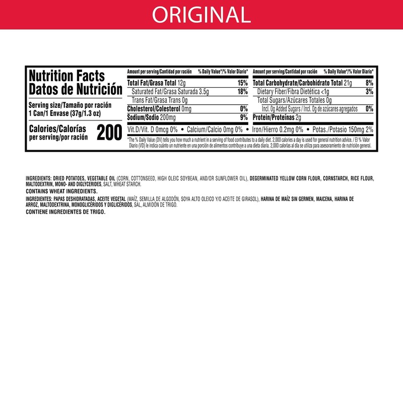 Pringles Potato Crisps Chips, Lunch Snacks, Office and Kids Snacks,