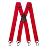 Olata Wide and Robust X-shaped Braces with Carabiner Hook -