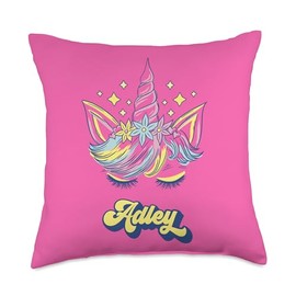 ADLEY MERCH UNICORN DESIGN Throw Pillow