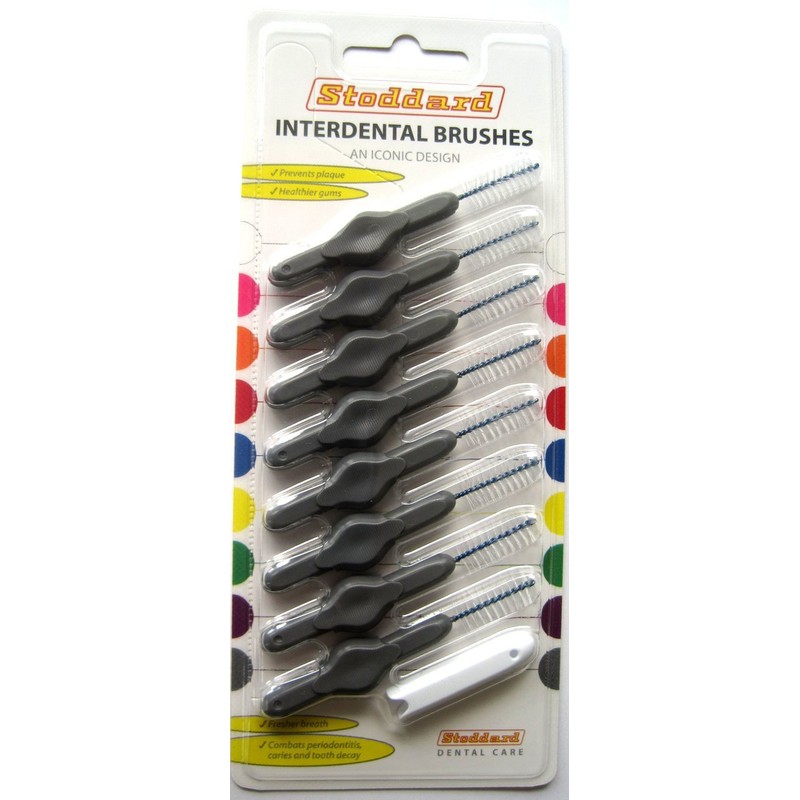 Stoddard ICON Soft Interdental Brushes X Large -9 mm Gray