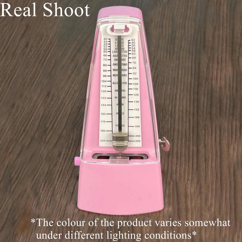 SOLO Mechanical Metronome with Accent Bell, Universal Metronome Precise Beat,