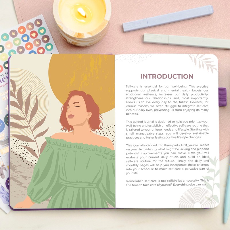 Clever Fox Self-Care Journal ¬Premium – Daily Gratitude & Mental