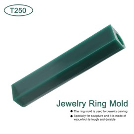 Jewelry Ring Tool Green Carving Wax Tube, Jewelry Wax Hole Tube Moulding Carving Wax Ring Casting Mold Wax Carving Wax Ring Tube for Making Rings Mold Round Wax Tube(T250)