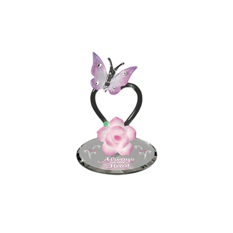 Glass Baron "Always in My Heart Butterfly Figurine