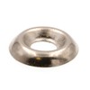 Prime-Line 9083711 Finishing Washers, Countersunk, #8, Nickel Plated Steel, 50-Pack