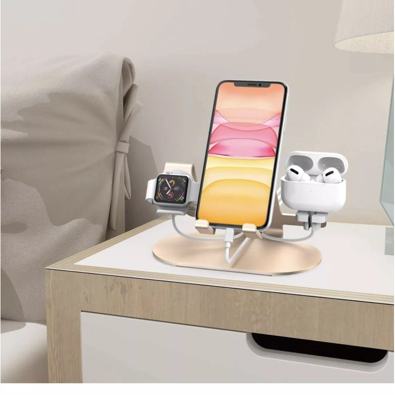 Unbranded 3 in 1 phone stand for desktop
