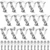 Tandefio 15 Sets Window Well Cover Clips Outside 2.36'' x