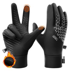 Saliryj Winter Gloves, Thermal Warm Touch Screen Gloves Bike Gloves Cycling Gloves for Driving，Cycling，Running，Hiking