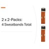 Weldas SWEATSOpad Brown Sweatband for Welding Helmets - (2 Pack)