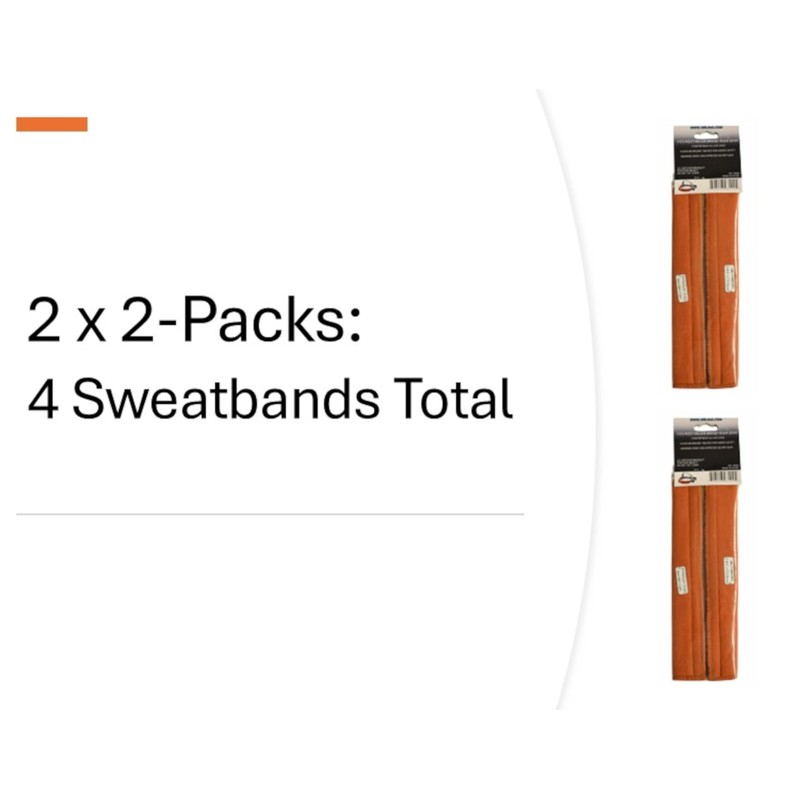 Weldas SWEATSOpad Brown Sweatband for Welding Helmets - (2 Pack)
