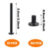 M5 Rounded Head Screws with Hexagon Socket 304 Stainless Steel