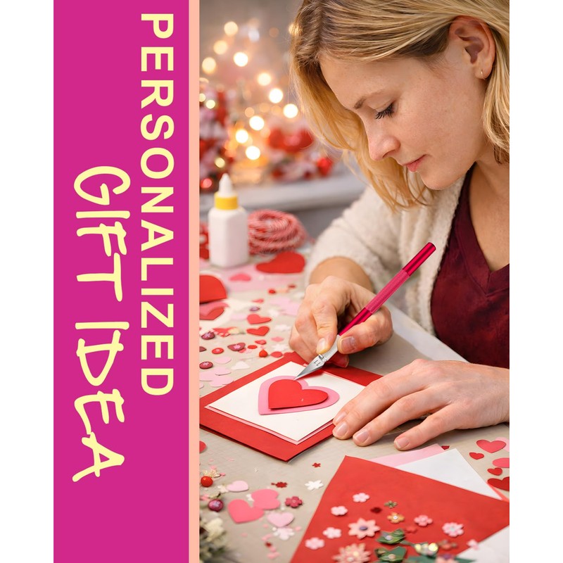 DIYSELF Craft Knife with 10 Extra #11 Blades, Precision Hobby
