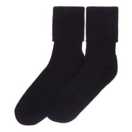 Lona Scott Ladies Cashmere Socks, Black