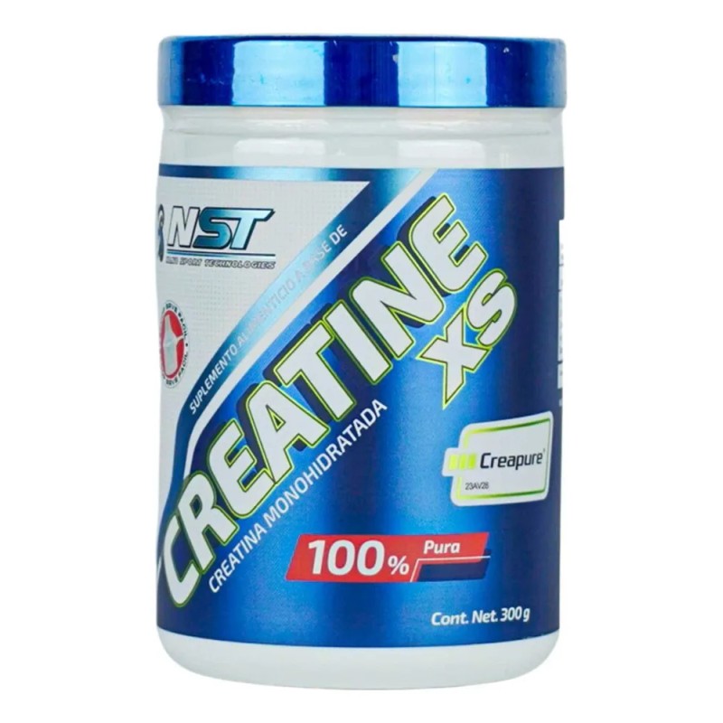 Creatina Monohidratada NST Creapure 60 Porciones Sin Sabor Polvo