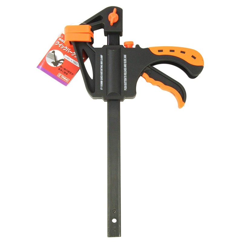 E-Value ERC-150M Resin Quick Bar Clamp Mouth Opening Approx. 5.9