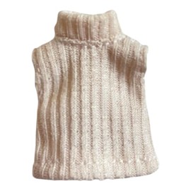 Obitsu 11 Doll, High Neck, Turtleneck, Rib Knit, Sleeveless, Obitsu Roid, Doll Clothing, Top, Inner (Beige)