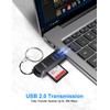 SD Card Reader USB, 2 in 1 Micro SD Adapter