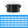 Hon&Guan 2pcs 4 Inch Adjustable Air Vent Covers 100mm Ceiling