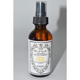 Nature's Enlightenment Citrine Clarity Gem Elixir Aura Spray 2 oz- Fragrance Spray with Crystals