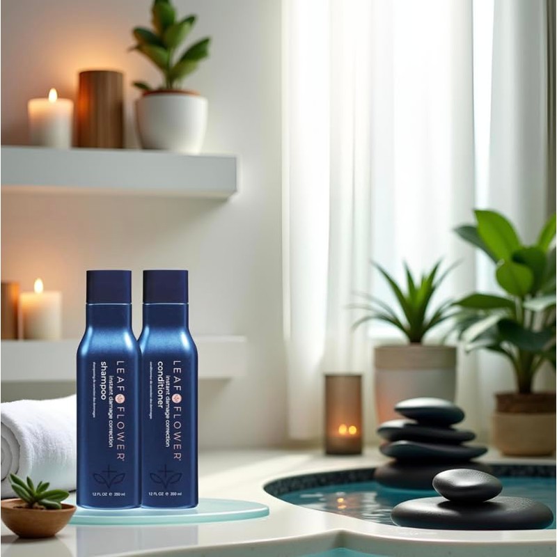 Leaf & Flower Shampoo & Conditioner 12 oz Duo Set