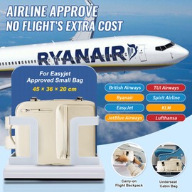 WONHOX Large Travel Backpack Women,Carry On Backpack Flight Approved 18x14x8 inches Bag Spirit Airlines Personal ltem,College Sports Hiking Rucksack Laptop Blackpack mochila de viaje,Beige