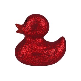 Creatology Red Glitter Light Up Rubber Duck by Creatology Floats Upright Great For Parties