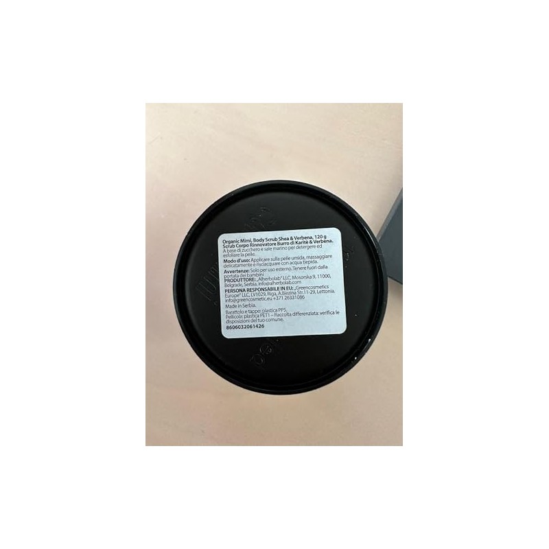 Body Scrub Renewal Shea Butter & Verbena 120g