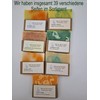 Winter Seifen, 4 er Set, Bratapfel, Mandelbisquit, Orange, Mayan Gold