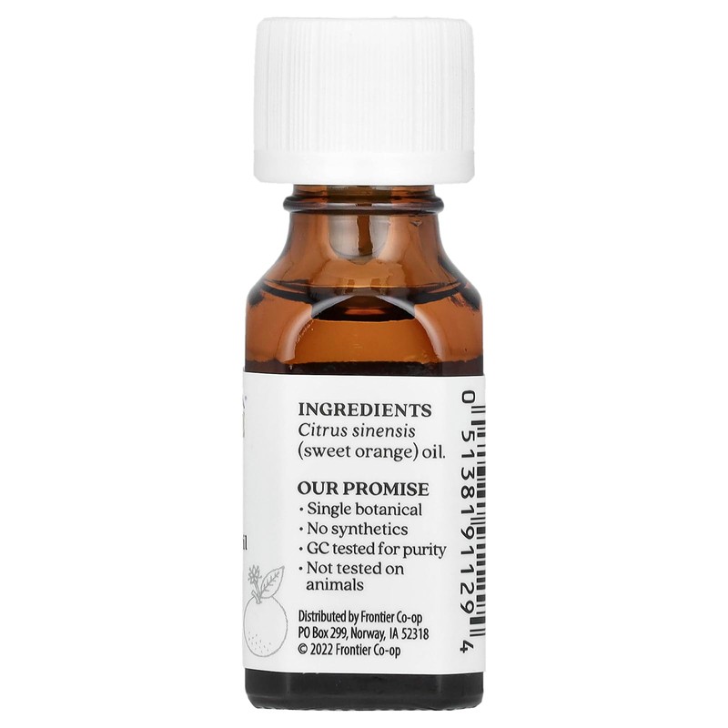 Aura Cacia Essential Oils - Sweet Orange - 0.5 oz