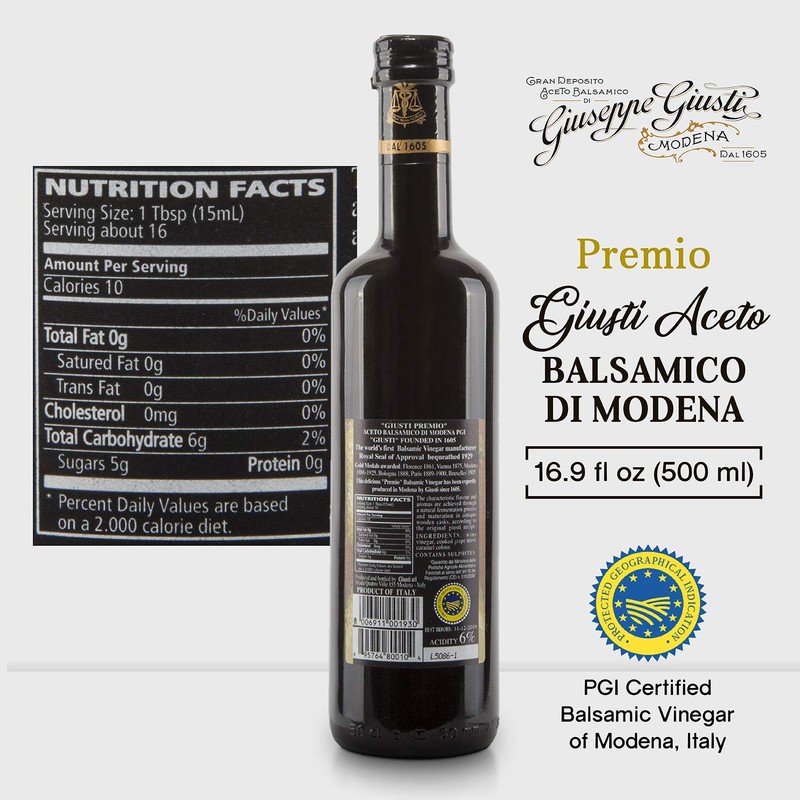 Giuseppe Giusti Premio Italian Balsamic Vinegar of Modena Italy -