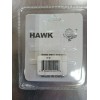Cal Hawk Hawk Stainless Steel 3/4" Retractable Key Chain