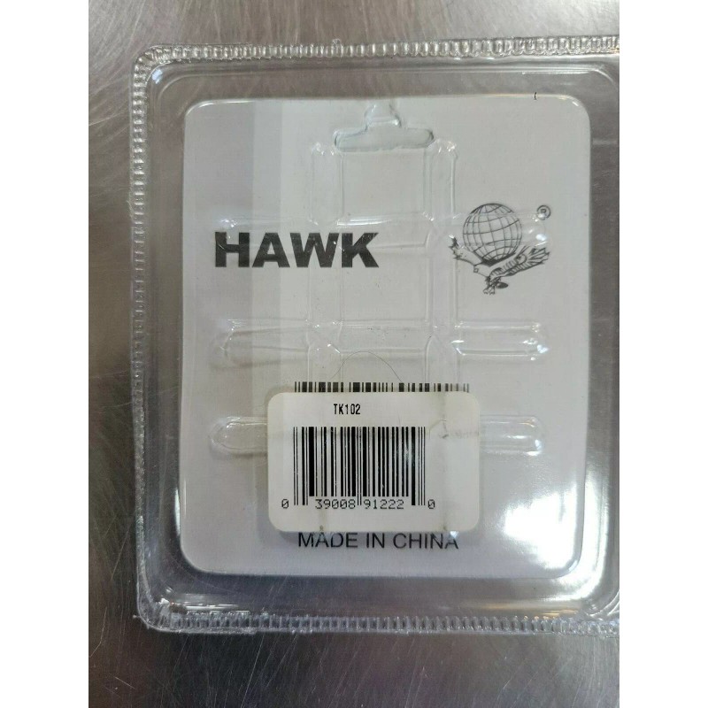 Cal Hawk Hawk Stainless Steel 3/4" Retractable Key Chain