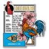 Delaware State Montage Magnet by Classic Magnets, 2.8" x 3.3",