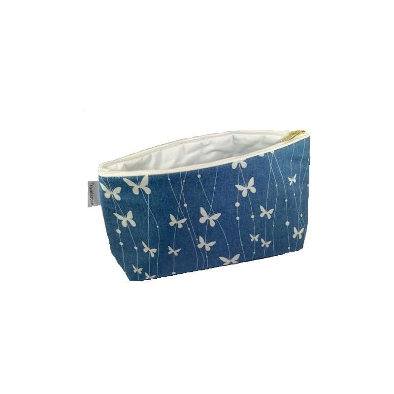Kids Cotton Wash Bag - Butterfly Beauty