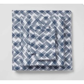 Room Essentials Easy Care King Size Printed Pattern Sheet Set - Room Essentials