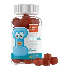 Zahler - Chapter One Immune Support Gummies with Vitamin C, Zinc & Black Elderberry, for Kids & Adults (60 Count), Kosher, Made in USA