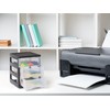 Hausfelder A6 Small Desk Drawer Cabinet 2 x Drawer System