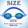 LHLZNB swimming goggles kids for Age 3-14 Years Old Kids