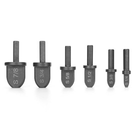 Walfront 6Pcs/Set Pipe Expander, Electric Drill Tube Pipe Expander Kit Air Conditioner Swaging Tool Accessory Bearing Steel Material, Home Hardware & Accessories