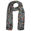 World of Shawls Ladies Women's Owl on Branch Print Scarf