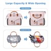 Lekespring Women's Cool Bag, Lunch Bag, 10 L (Pink-01)