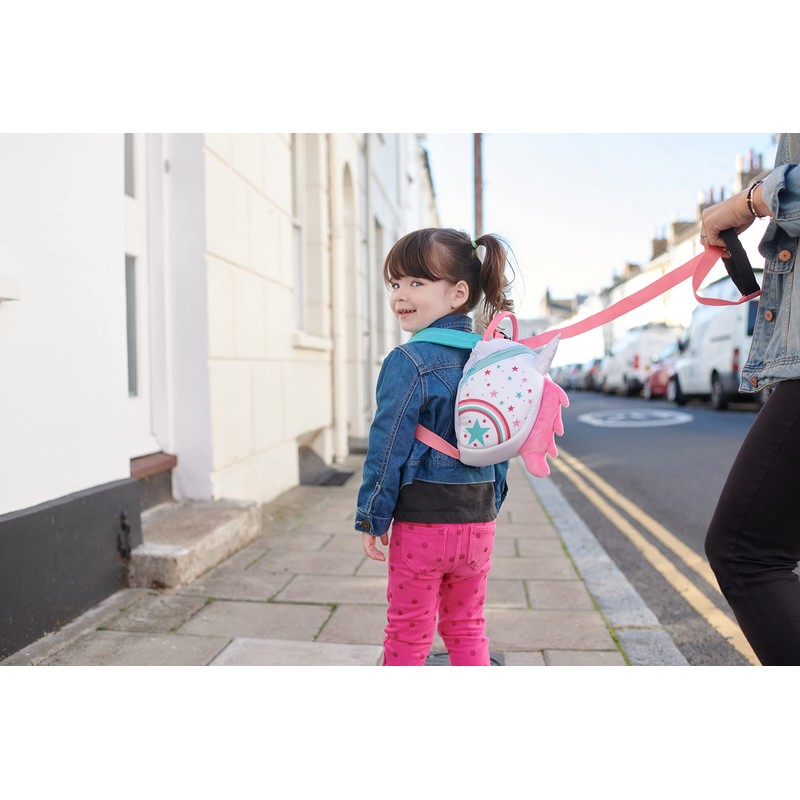 LittleLife Unisex Kids Toddler Backpack With Safety Rein, Unicorn, One