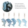 5Pcs Dolphin Diamond Painting Keychain DIY 5D Cartoon Pendant Stylish