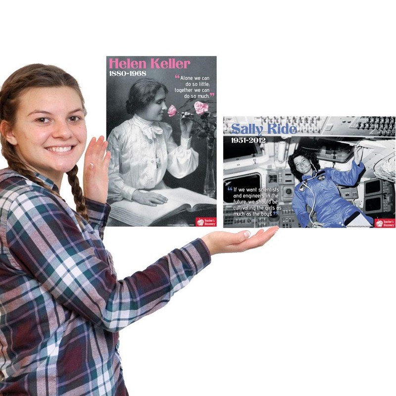 Teacher's Discovery Heroic Americans Poster Set