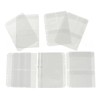 10set Binder A5 Páginas De Bolsillo De 6 Anillos Para