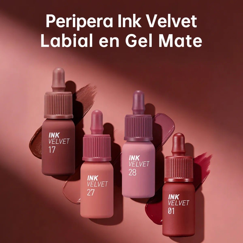 Peripera Ink Velvet Labial 17/27/01 Nude Larga Duración 4g