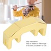 Violin Mute Metal Sound Reduction Lightweight Portable Violin Practice Silencer